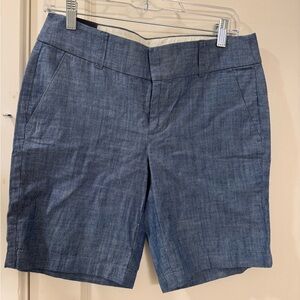 J. Crew Chambray Blue Women's Shorts